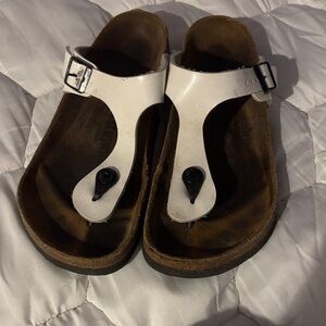 Women’s Birkenstocks white